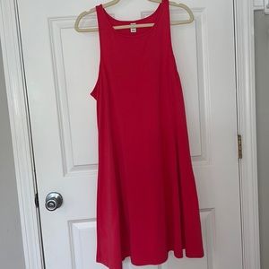 Coral old navy skater dress XL
